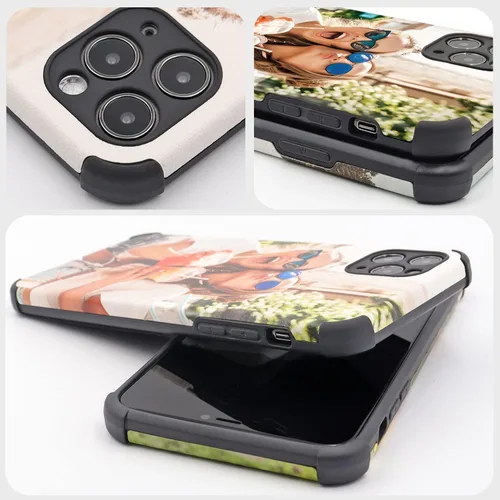Miniatura 6 de Funda para teléfono con imagen personalizada para iPhone 17, 16, 15, 14, 13, 12, 11 Pro Max, Mini, XR, Xs, 8, 7, 6 Plus, TPU + funda de piel suave