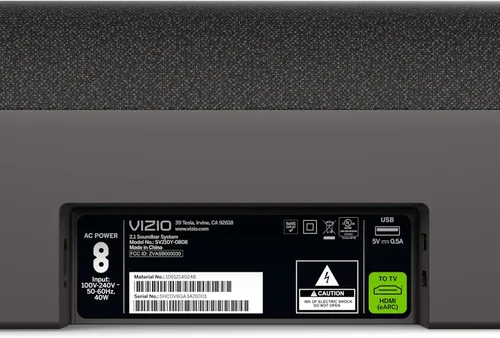 Miniatura 17 de VIZIO Barra de sonido todo en uno SE con Dolby Atmos y DTS:X, altavoz Bluetooth, compatible con QuickFit™ - SV210Y-08 (nuevo, modelo 2024)