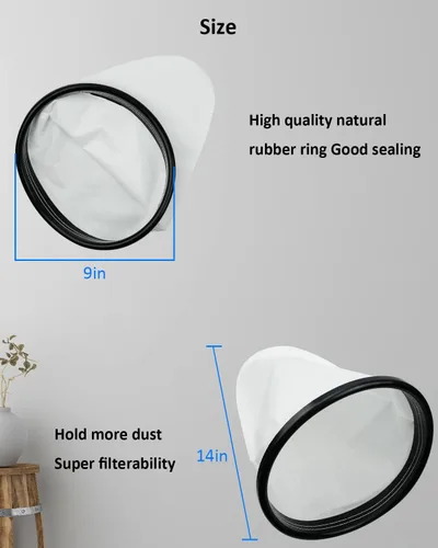 Miniatura 3 de 2KE2105000 - Forro de tela HEPA, apto para Hoover, aspiradora de hombro de tela Royal Mochila, apto para Royal RY4000 y RY4001, apto para Hoover