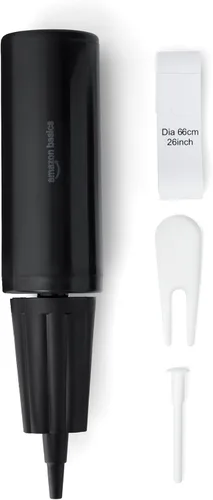 Miniatura 3 de Amazon Basics - Pelota antiestallido para ejercicios con bomba, diámetro de 23-26