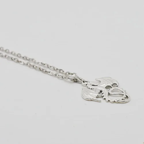 Miniatura 6 de DALUNDREAMLI Personalized Fierce Animal Dragon Necklace Dragon Jewelry Infinite Charm Friendship Necklace Pendants Gift