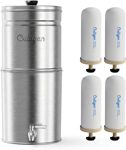 Miniatura 14 de Culligan MaxClear - Sistema de filtro de agua por gravedad de 2.25 galones, elimina microplásticos, PFAS y plomo, certificado NSF/ANSI, filtro