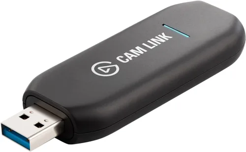 Elgato Cam Link 4K - Tarjeta de captura externa para DSLR y videocámara, ActionCam como cámara web, reunión/transmisión/grabación en 1080p60 o