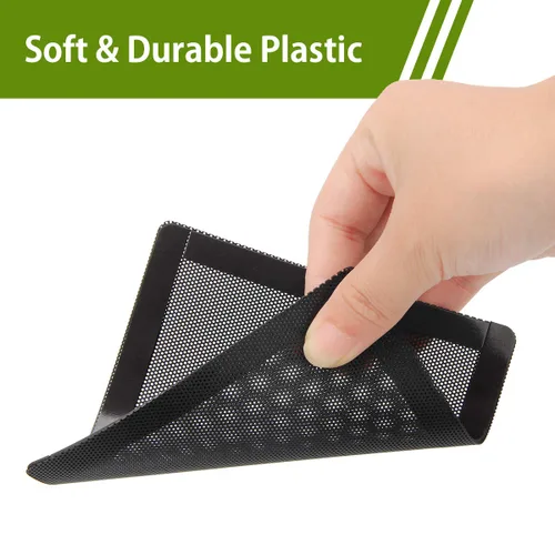 Miniatura 7 de Filtro de polvo para ventilador de PC de 5.512 in, marco magnético, rejillas de ventilador de computadora, malla de polvo negro, pantalla de filtro