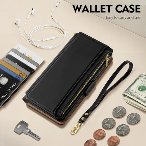 Miniatura 5 de Antsturdy Funda compatible con Motorola Moto G Stylus 5G 2022 con tarjetero para mujeres y hombres, funda para teléfono con bloqueo RFID, piel
