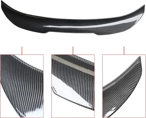 Miniatura 2 de NINTE Alerón trasero con revestimiento de fibra de carbono para BMW 2014-2020 F36 4 Series 430i 430i 435i 440i Gran Coupé Hatchback 4 puertas