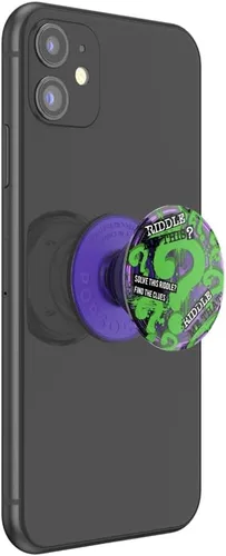 Miniatura 2 de Agarre para teléfono PopSockets con soporte expansible, agarre adhesivo, Dc Justice League - Riddler