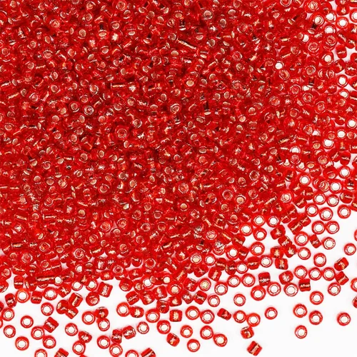 Miniatura 113 de Cuentas de semillas doradas transparentes de 4 mm al por mayor para hacer joyas, 110 gramos, aproximadamente 1600 piezas, cuentas de vidrio 6/0