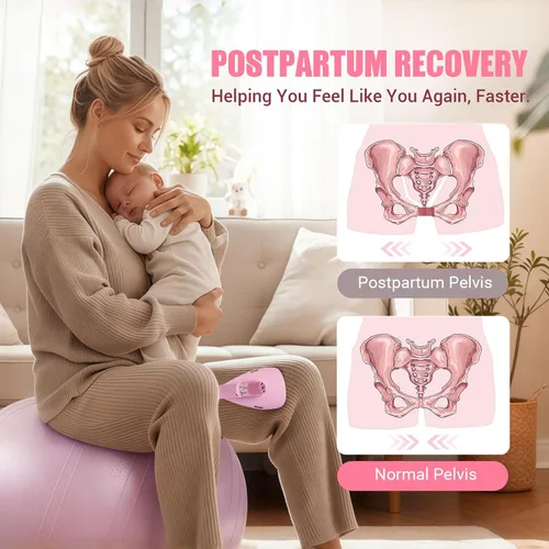 Miniatura 4 de Entrenador de muslos para mujer, dispositivo de ejercicio de suelo pélvico de 360° con banda de resistencia, equipo de entrenamiento de muslos