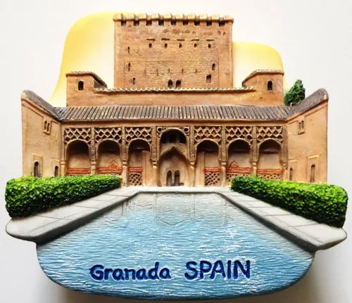 Miniatura 5 de WitnyStore Pequeños lugares de interés de Madrid España Europa del sur Atracciones turísticas Resina Imán de refrigerador Viajero Recuerdo Regalo