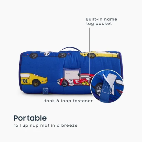 Miniatura 3 de Wake In Cloud - Tapete para siesta para niños pequeños con almohada y manta, para niños de 3 años más en jardín de infantes, preescolar, saco