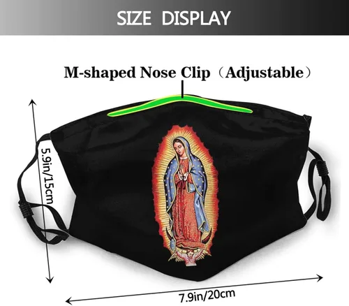 Miniatura 2 de Máscara facial de Jesús a la moda, reutilizable, pasamontañas para hombres y mujeres
