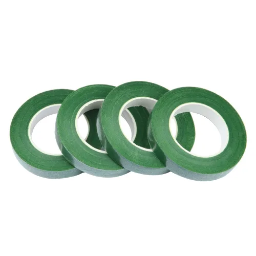 Miniatura 9 de 4 rollos de cinta floral de 1/2 pulgada de ancho, 30 yardas de cintas florales para envoltura de tallo de ramo y flores, proyectos de manualidades