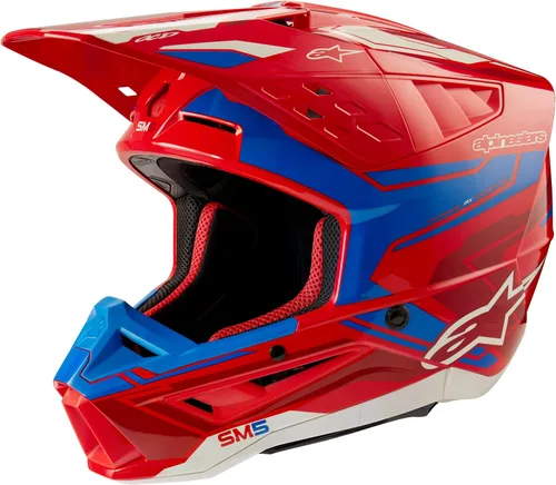Miniatura 4 de Casco Alpinestars SM5 Sólido, Protección Ligera para Pilotos de MX