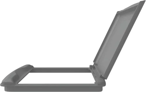 Miniatura 8 de Tapa para cubo de basura de 35 cuartos de galón, de la marca Rev-A-Shelf plateado
