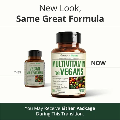 Miniatura 9 de Multivitamínico vegano para mujeres y hombres, multivitaminas esenciales y multiminerales, 90 tabletas con vitamina B12, A, D, C, zinc, magnesio