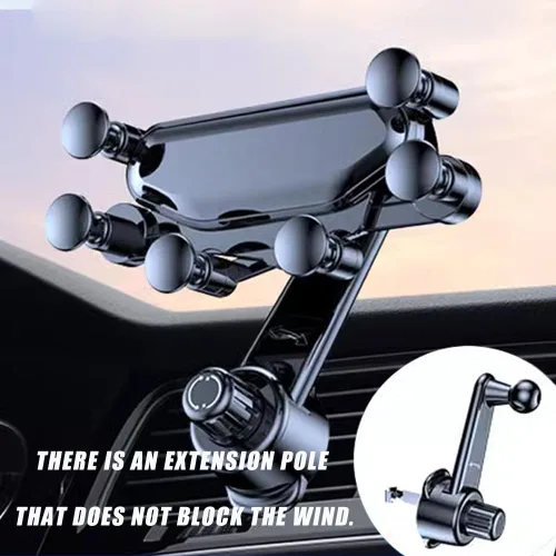Miniatura 2 de for Chevy GMC Sierra 2019 2020 2021 2022 2023 2024 Car Mobile Phone Holder, Easy Clamp Cellphone Holder Phone Holder for Cars Rock Solid Car