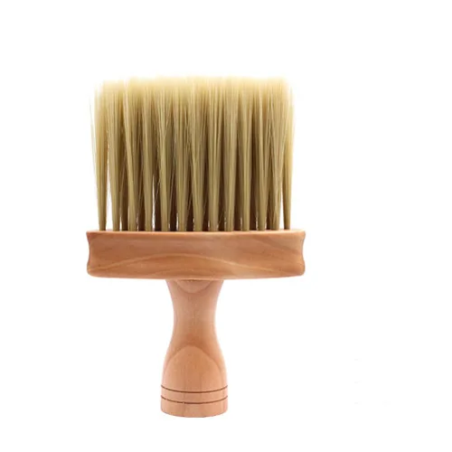 Miniatura 8 de KALLORY Cepillo de limpieza facial para peluquero suave, cepillo de limpieza de cuello, cepillos de barrido de pelo, suministros de peluquería