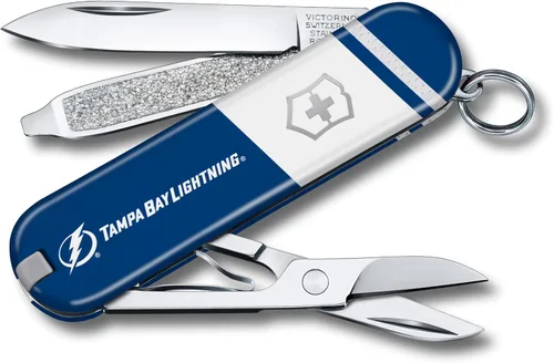 Miniatura 8 de Cuchillo del Ejército Suizo Victorinox Classic SD - Cuchillo de bolsillo compacto de 7 funciones de fabricación suiza con hoja pequeña