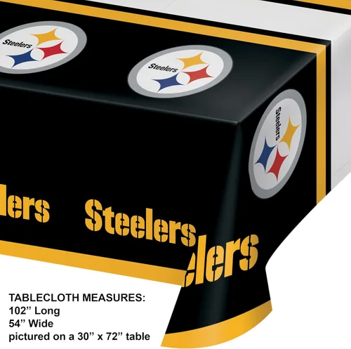 Miniatura 5 de Pittsburgh Steelers - Juego de vajilla de 49 unidades, con licencia