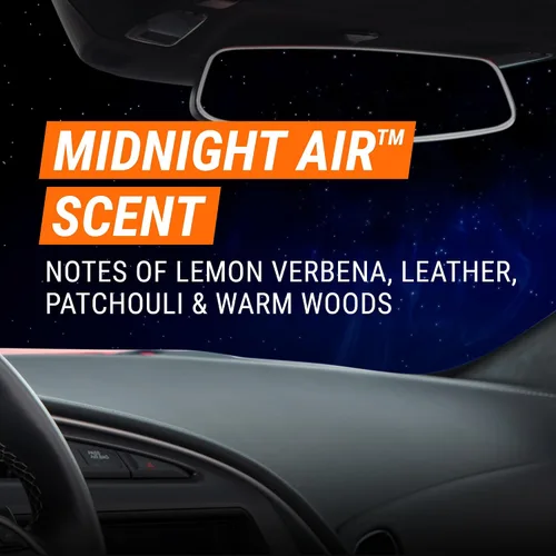 Miniatura 4 de Armor All Fresh FX Smoke X Eliminador de Olores de Automóvil con Bomba de Spray, Ambientador de Aire para Automóvil Portátil, Aroma Midnight Air