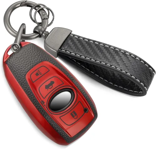 Miniatura 48 de para Cadillac - Funda para llavero con cuerda trenzada metálica, funda suave mejorada para 2020 en adelante CT4 CT5 CT6 XTS XT4 XT5 ATS, etc.