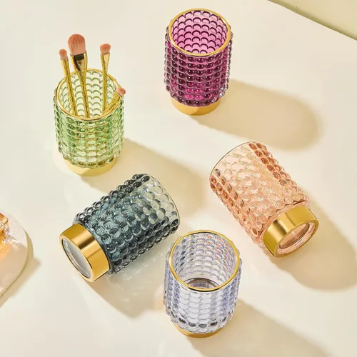 Miniatura 7 de Organizador de brochas de maquillaje, soportes para cepillos de dientes, soporte para lápices de escritorio, taza multifuncional para pinceles