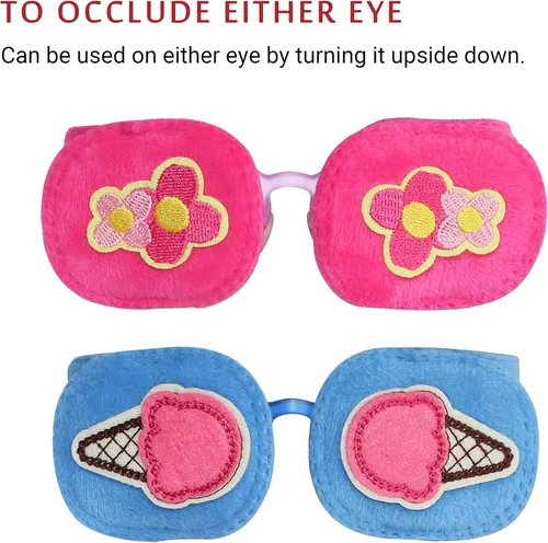 Miniatura 6 de Astropic 2 parches para los ojos para niños Parche de ojos para niñas Parches médicos para los ojos para niños con ojo perezoso Parche