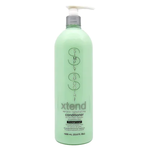 Miniatura 4 de SIMPLY SMOOTH Xtend - Acondicionador reabastecedor de queratina Reparación de humedad sin sulfato Antiencrespamiento, seguro para el color, uso