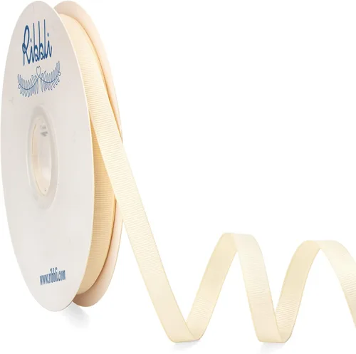 Miniatura 6 de Ribbli Cinta de grogrén rosa perla, 1/4 pulgadas x 50 yardas, uso para lazos de bricolaje, accesorios para el cabello, envoltura de regalos