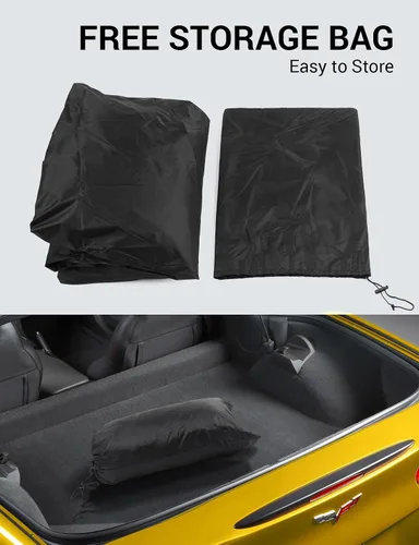 Miniatura 6 de Proadsy Funda para Coche Actualizada 2026 Ajuste Personalizado para Corvette C6 Stingray Z06 Z51 2005-2013 Resistente al Viento Todo Clima
