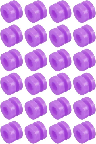 MECCANIXITY Bolas de goma antivibración RC para control remoto F4 F7 controlador de vuelo M3x4.0.236 in bolas de absorción de impactos (púrpura),
