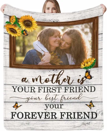 Miniatura 12 de Manta personalizada con imagen hecha en Estados Unidos, mantas personalizadas con fotos, nombres, manta suave personalizada con imagen personalizada