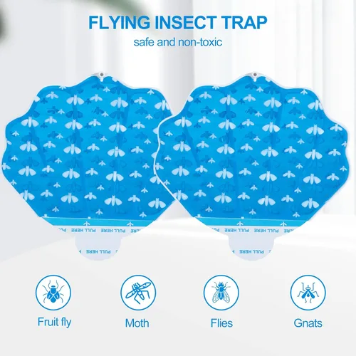 Miniatura 2 de Trampas para mosquitos para interior de casa, HU002, trampa para moscas enchufable, para interiores, trampa eléctrica para insectos voladores