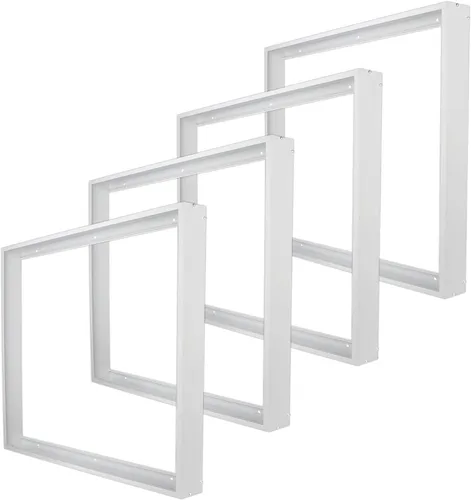 Miniatura 13 de Kit de montaje en superficie de 1 x 4 para panel plano LED, marco de techo de aluminio para 12 x 48 x 3.13 pulgadas, bueno para panel iluminado