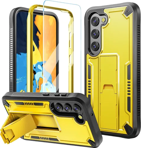 Miniatura 9 de URBANITE Funda para Samsung Galaxy S22 Ultra 5G, grado militar, resistente, a prueba de golpes, con función atril para Galaxy S22 Ultra 6.8 pulgadas