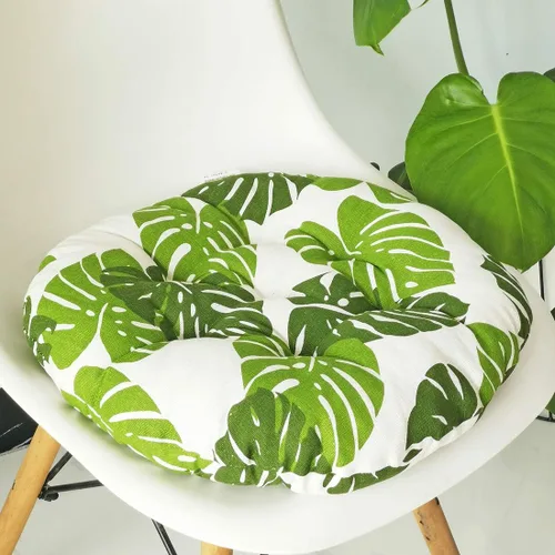Miniatura 15 de vctops Cojín redondo suave bohemio para silla de jardín, patio, hogar, cocina, oficina, asiento, cojín de 16 pulgadas de diámetro Towel