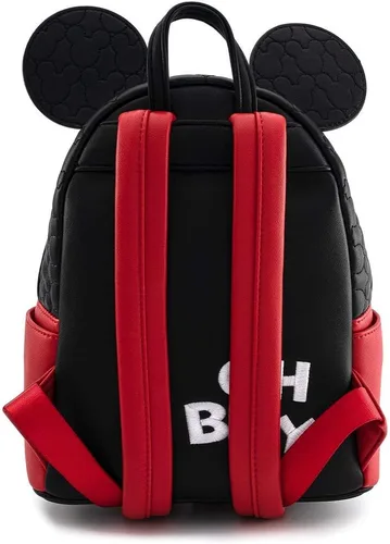 Miniatura 4 de Loungefly Disney Mickey Mouse Oh Boy Quilted Womens Mini Backpack Purse