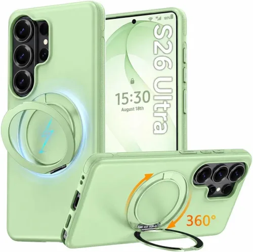 Miniatura 68 de Oterkin Funda para Google Pixel 10a con soporte magnético de giro de 360° [compatible con MagSafe] [antideslizante] [15 pies] a prueba de golpes