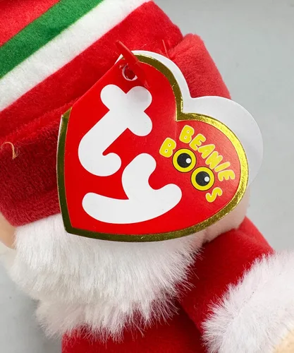 Miniatura 4 de TY Beanie Boo GNEWMAN - Gnomo de Navidad con sombrero - 6