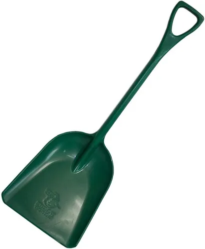 Miniatura 11 de Bully Tools Pala de nieve de polietileno, pala de polietileno resistente para limpiar pasillos, herramienta de plástico ligera para cubiertas Negro