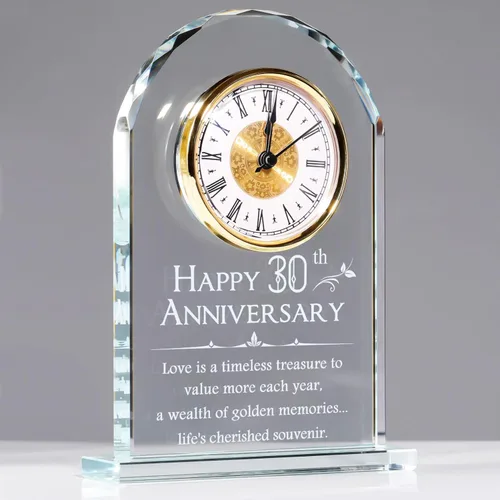 Miniatura 15 de YWHL Regalos de Reloj del 25º Aniversario de Boda para Pareja, Regalos de Recuerdo del 25º Aniversario para Esposo/Esposa, Decoración de Reloj