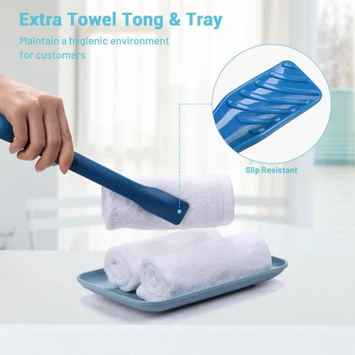 Miniatura 3 de BYOOTIQUE - Mini calentador de toallas calientes de 5 litros, calentador profesional de secado rápido, portátil, para sala de manicura, facial