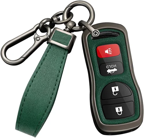 Miniatura 8 de Funda para llavero Nissan Tiida Sentra X-trail T30 Altima Frontier Armada Maxima para Infiniti QX56 JA60 Accesorios
