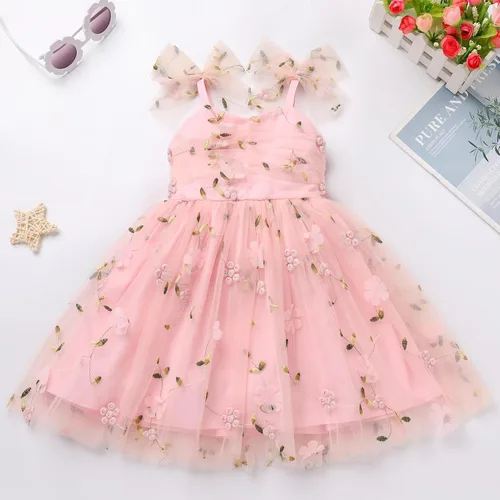 Miniatura 132 de IMEKIS Vestido de princesa de cumpleaños para niña pequeña, confeti brillante, bohemio, arco iris, pastel, sesión de fotos, traje para 1-6T