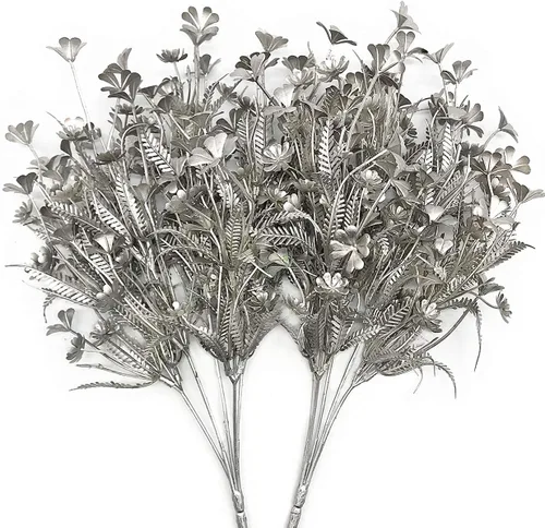Miniatura 61 de Plantas artificiales de Monstera, hojas de tortuga tropical falsas, arbustos de vegetación decorativa, planta falsa, hojas de palmera sintéticas