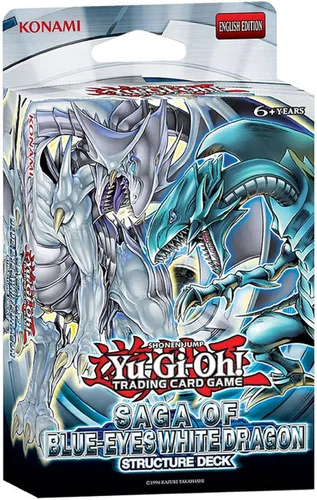 Miniatura 2 de Cubierta de estructura Yugioh: Saga de Dragón Blanco de Ojos Azules Sellado