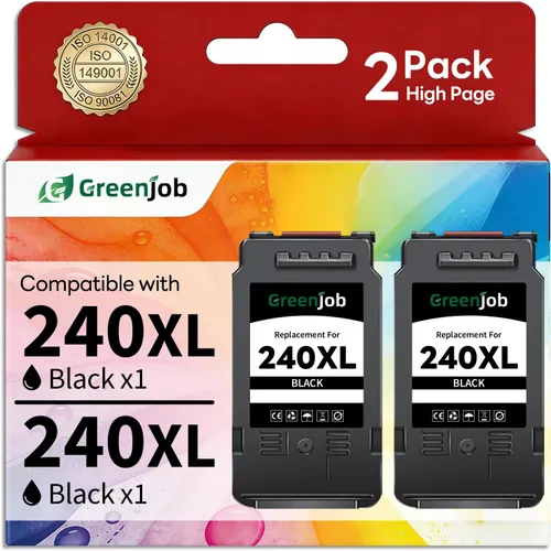 PG-240XL Cartucho de tinta negro de repuesto para Canon 240XL 240 PG240XL Cartucho de tinta para impresora Canon PIXMA MG3620 MG3600 TS5120 MG3520
