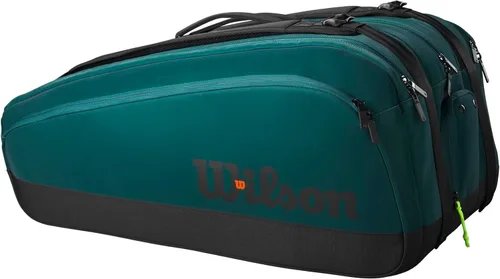 Miniatura 2 de Bolsas para raquetas de tenis Wilson Blade V9 Super Tour - Verde/Negro