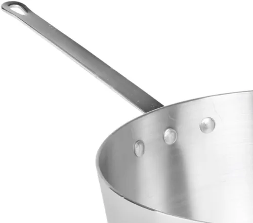 Miniatura 5 de TrueCraftware -Cacerola de 5-1/2 cuartos de galón con acabado de espejo de aluminio– Sartén de cocina Olla multiusos de uso cacerola utensilios
